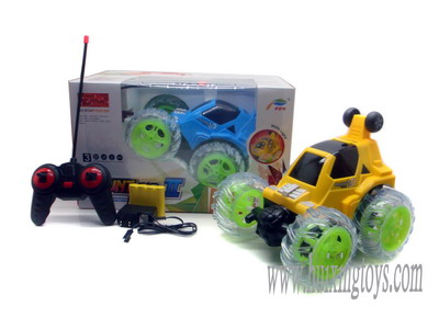 FOUR FUNCTION R/C TIP LORRY WITH LIGHT MUSIC