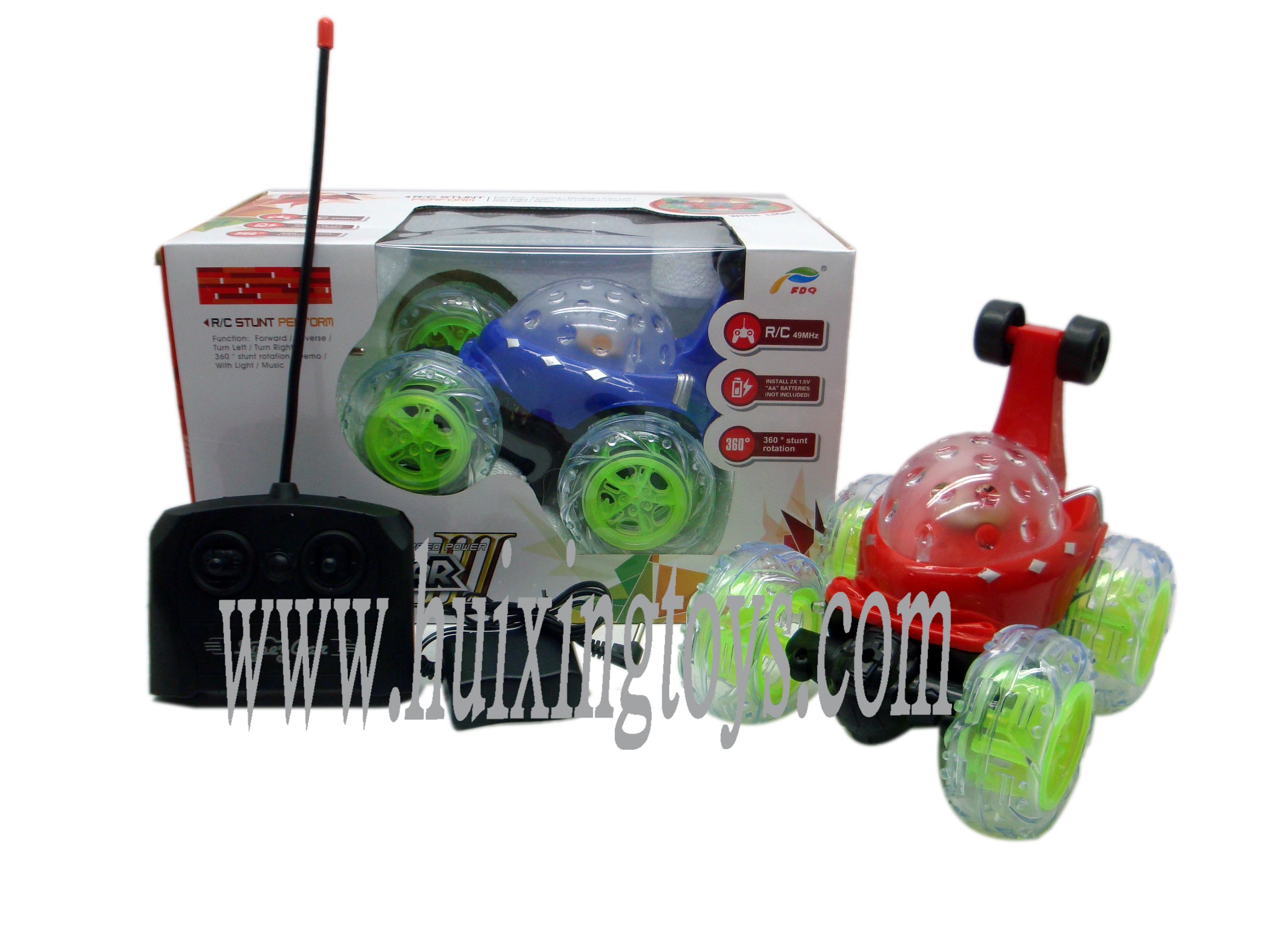 FOUR FUNCTION TIP LORRY WITH LIGHT MUSIC AND BATTERY
