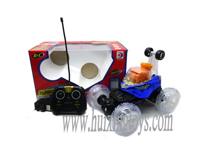 R/C WITH LIGHT AND MUSIC TIP LORRY