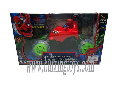 SPIDER-MAN R/C TIP LORRY WITH FLASH LIGHT AND MUSIC  (WITH ELECTRICITY)