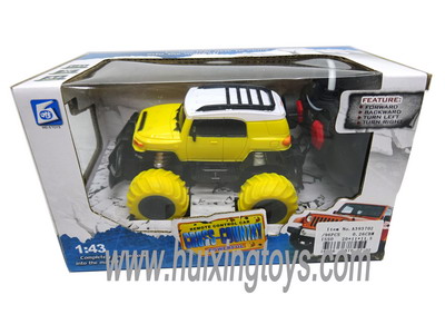 1:43 FOUR FUNCTION R/C CAR