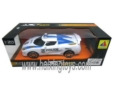 1:20 TWO FUNCTION R/C POLICE CAR