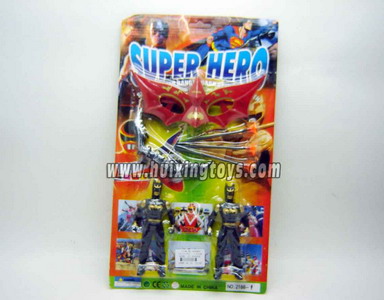 SUPER MAN W/WEAPON SET