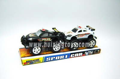 FRICTION CROSS-COUNTRY POLICE CAR(2PCS)