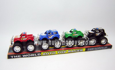 FRICTION CROSS-COUNTRY POLICE CAR（4PCS）